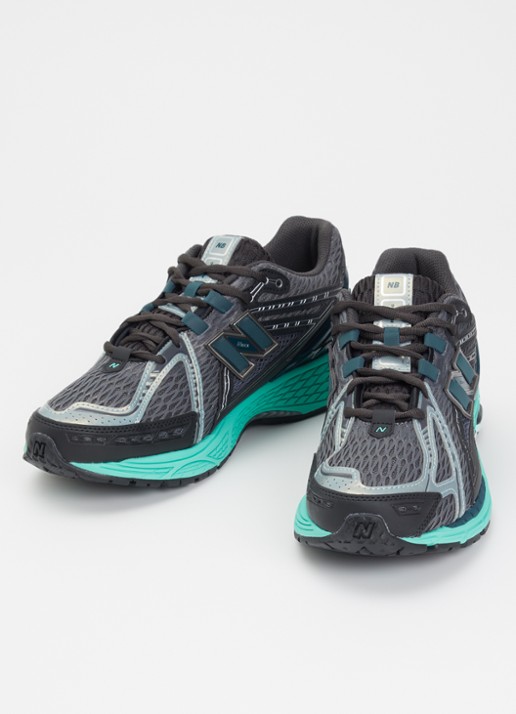 New Balance 1906 sneaker met mesh details - detail 4 antraciet