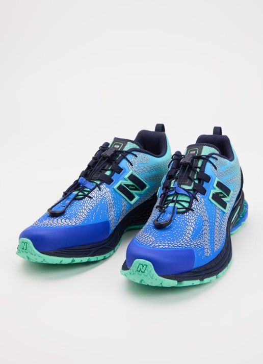 New Balance 1906 sneaker met mesh details - detail blauw