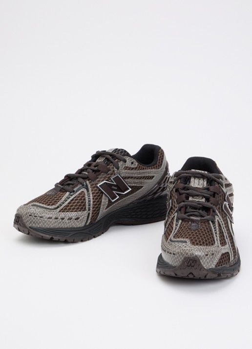 New Balance 1906 sneaker met mesh details - detail 3 donkerbruin