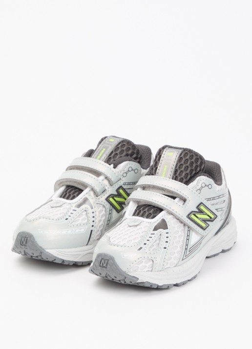 New Balance 1906 sneaker met mesh details - voorkant 3 grijs