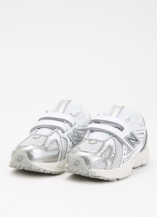 New Balance 1906 sneaker met mesh details - voorkant 3 wit