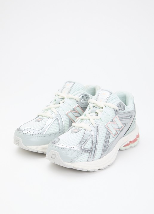 New Balance 1906 sneaker met mesh details - voorkant 2 lindegroen