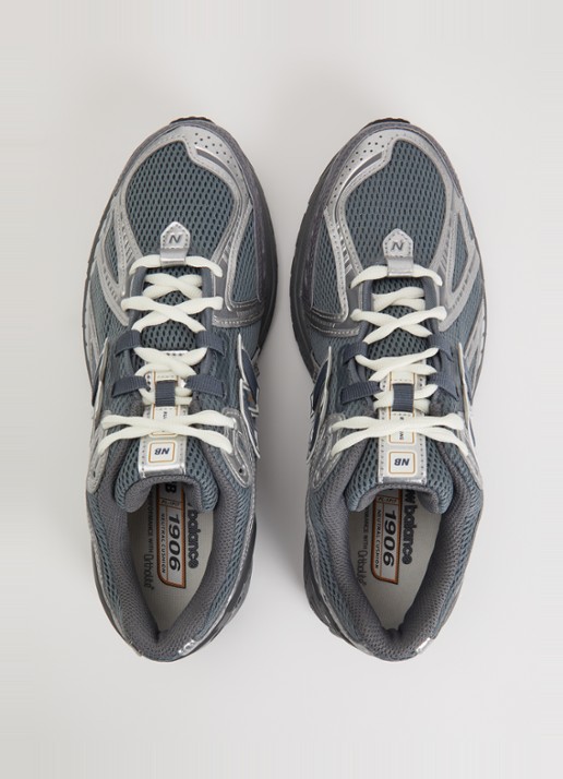 New Balance 1906 sneaker van mesh met metallic details - detail 3 blauwgrijs