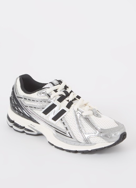 New Balance 1906R sneaker met mesh details - voorkant 4 gebroken wit