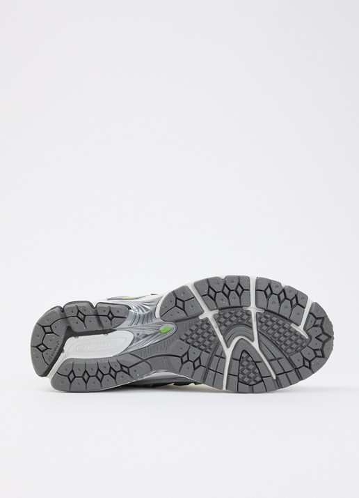 New Balance 1906R sneaker van mesh met metallic details - detail 5 grijs