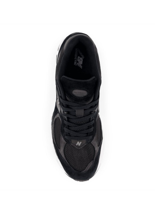 New Balance 2002R sneaker met suède details - detail 2 zwart