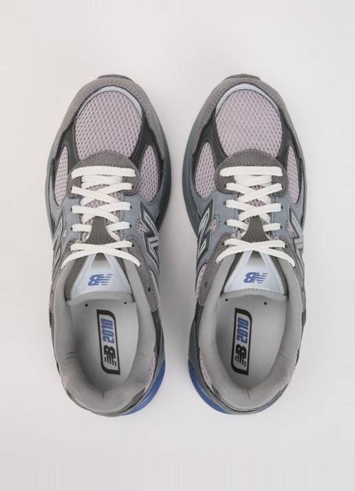 New Balance 2010 sneaker met mesh details - detail 4 grijs