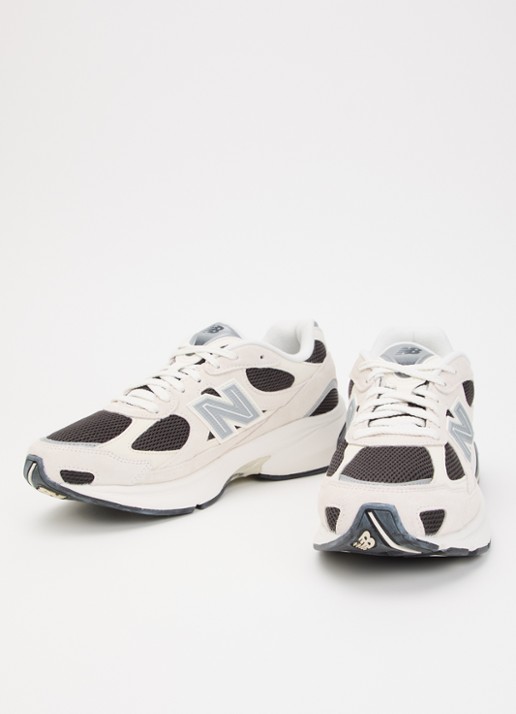 New Balance 2010 sneaker met suède details - detail beige