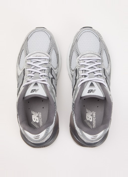 New Balance 2010 sneaker van mesh met details van nubuck - detail 3 zilver