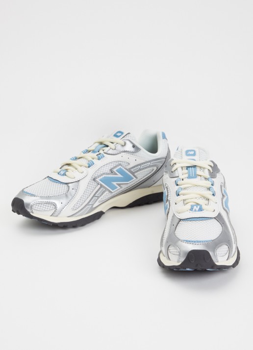 New Balance 204L sneaker met mesh details - detail 3 zilver