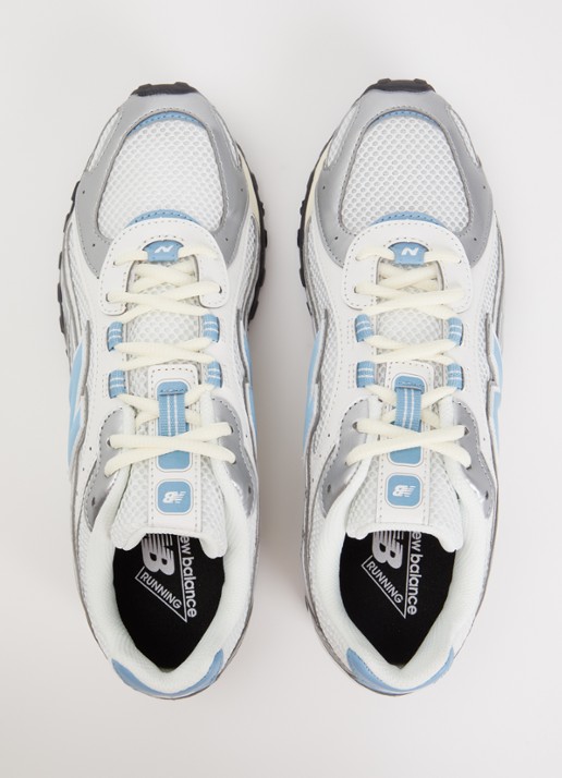 New Balance 204L sneaker met mesh details - detail 4 zilver
