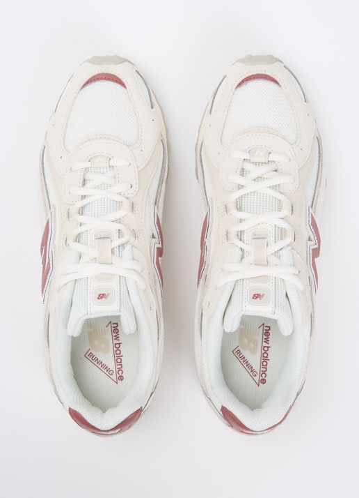 New Balance 204L sneaker met mesh details - detail 4 gebroken wit
