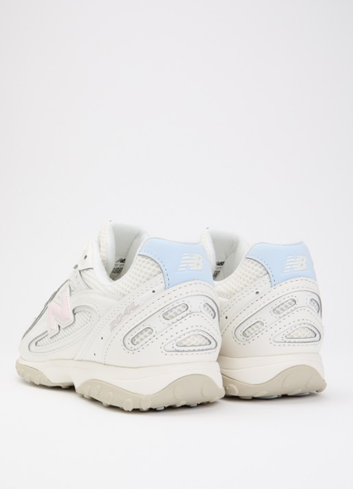 New Balance 204L sneaker van mesh met details van suède - achterkant 5 ivoor