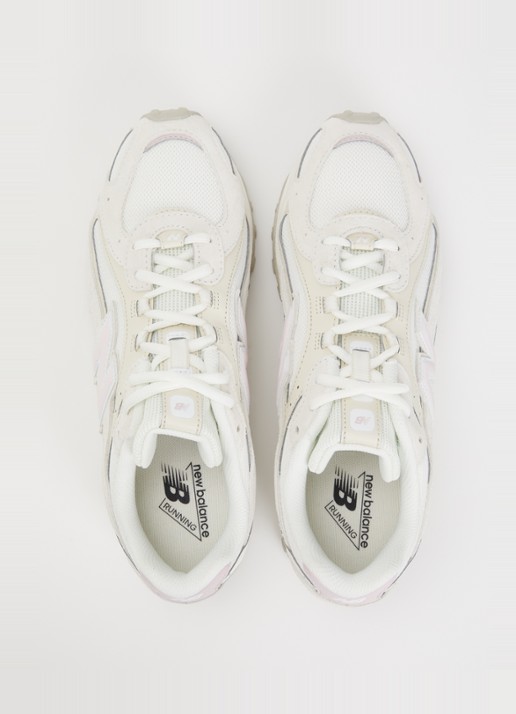 New Balance 204L sneaker van mesh met details van suède - detail 7 taupe