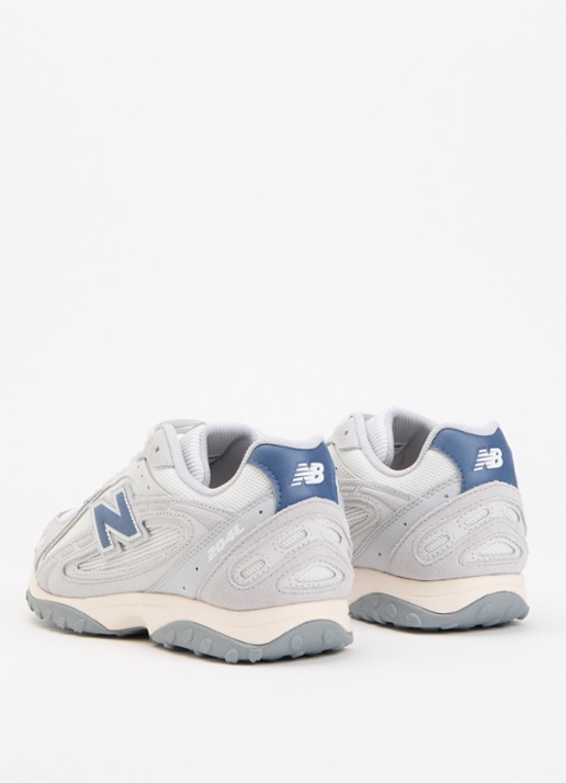 New Balance 204L sneaker van mesh met details van suède - achterkant 5 grijs