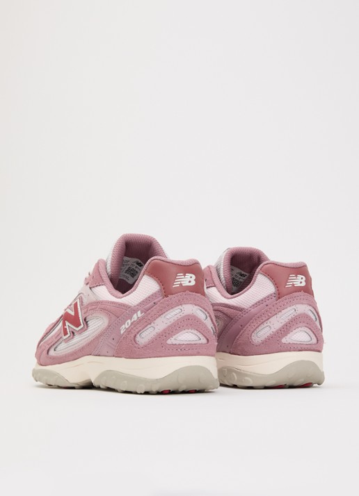 New Balance 204L sneaker van mesh met logo - achterkant roze