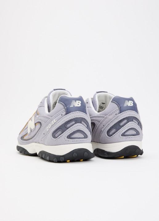 New Balance 204L sneaker van suède met leren details - achterkant 4 lavendel