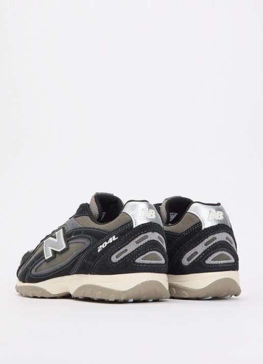 New Balance 204L sneaker van suède - achterkant 2 zwart