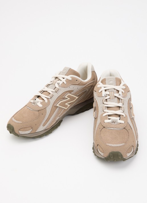 New Balance 204L sneaker van suède - detail 2 lichtbruin