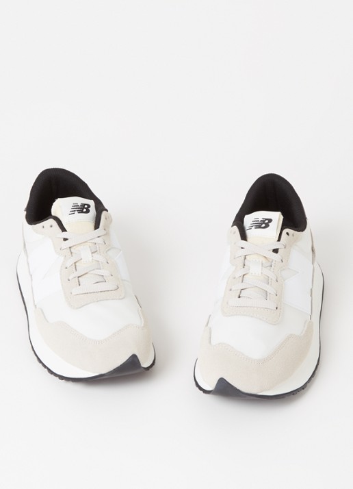 New Balance 237 sneaker met suède details - detail 2 beige