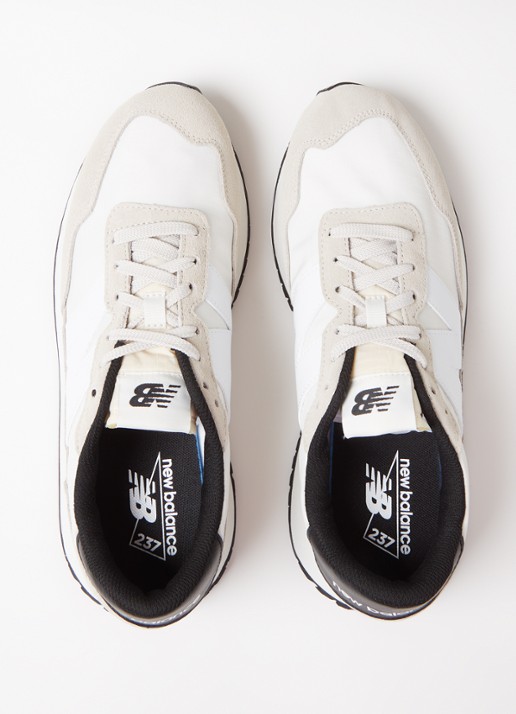 New Balance 237 sneaker met suède details - detail 4 beige
