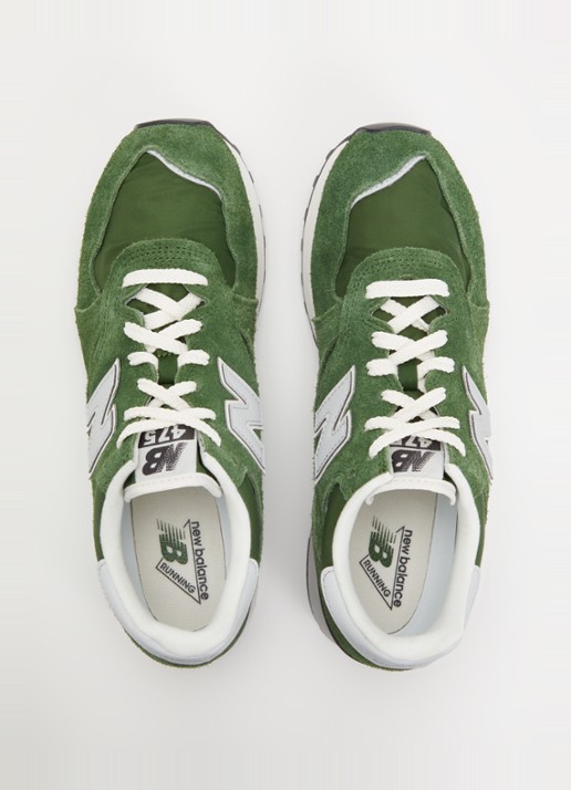 New Balance 475 sneaker met suède details - detail 2 groen