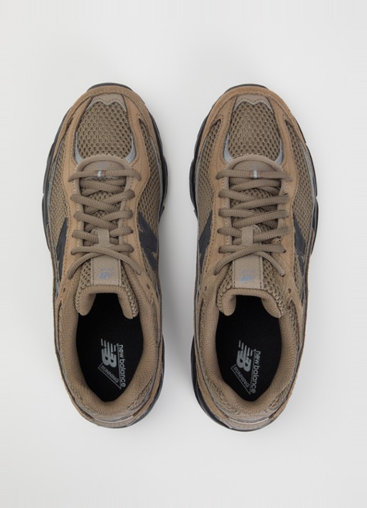 New Balance 509 sneaker met suède details - detail 4 bruin