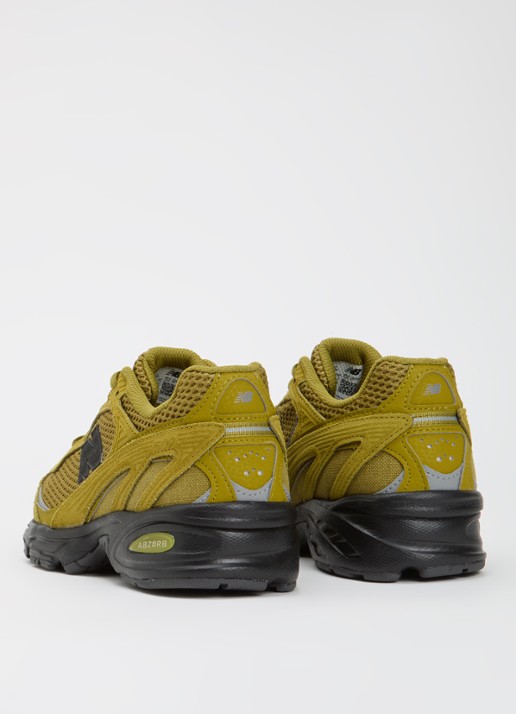 New Balance 509 sneaker van mesh met logo - achterkant 6 mosgroen