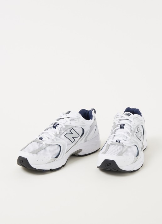New Balance 530 sneaker met mesh details en metallic finish - MR530SG - detail 3 zilver