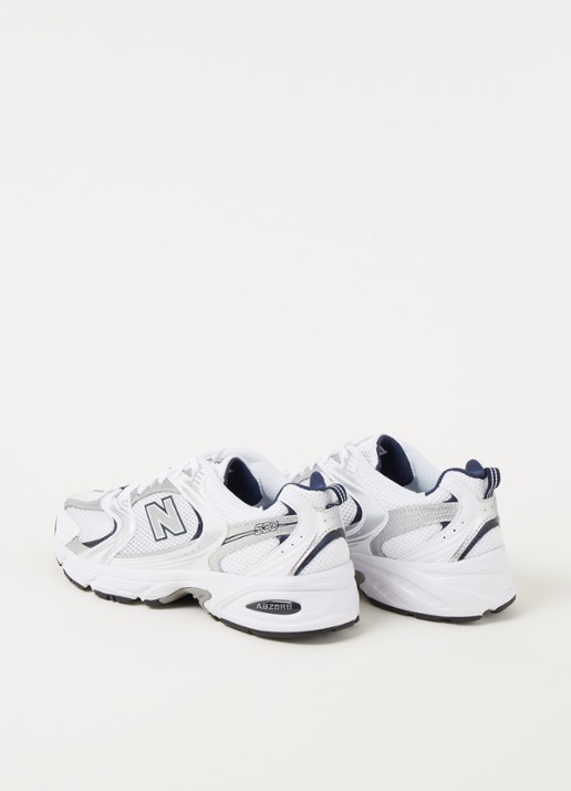New Balance 530 sneaker met mesh details en metallic finish - MR530SG - detail 4 zilver
