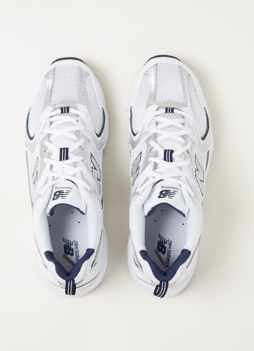 New Balance 530 sneaker met mesh details en metallic finish - MR530SG - detail 5 zilver
