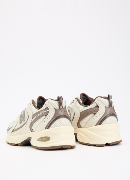 New Balance 530 sneaker met mesh details - achterkant 2 lichtbruin