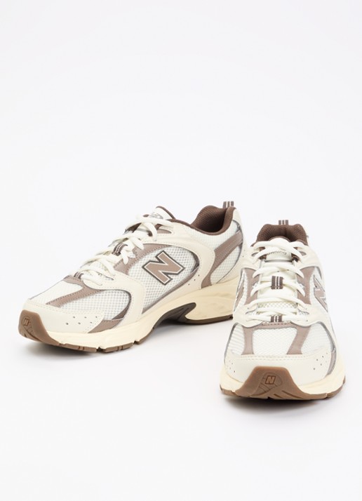 New Balance 530 sneaker met mesh details - detail 3 lichtbruin