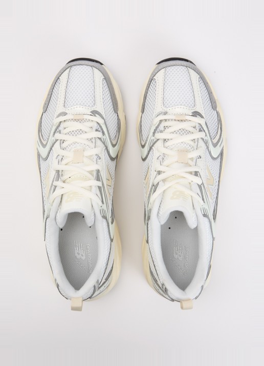 New Balance 530 sneaker met mesh details - detail 3 wit