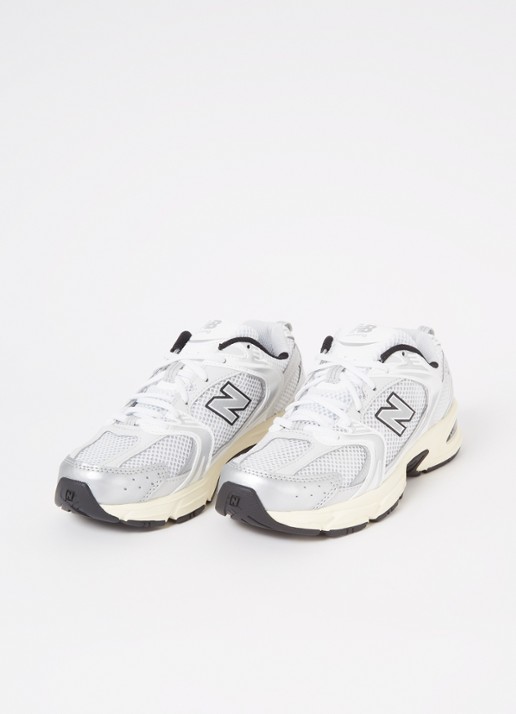 New Balance 530 sneaker met mesh details - detail 3 zilver