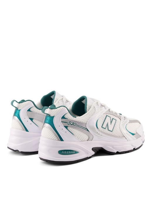 New Balance 530 sneaker met mesh details - detail 2 groen