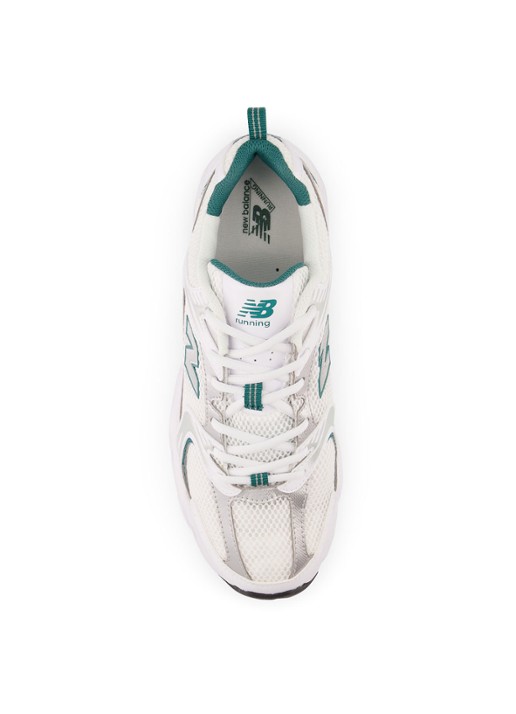 New Balance 530 sneaker met mesh details - detail 3 groen
