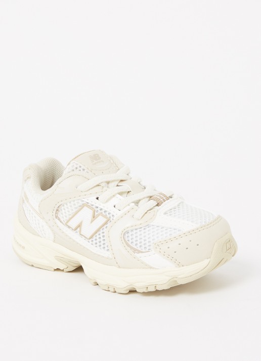 New Balance 530 sneaker met mesh details  - voorkant 3 beige