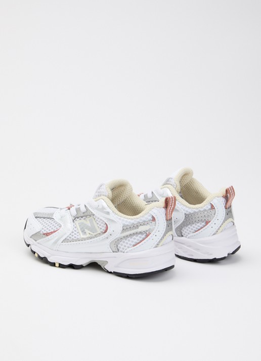 New Balance 530 sneaker met mesh details - achterkant wit