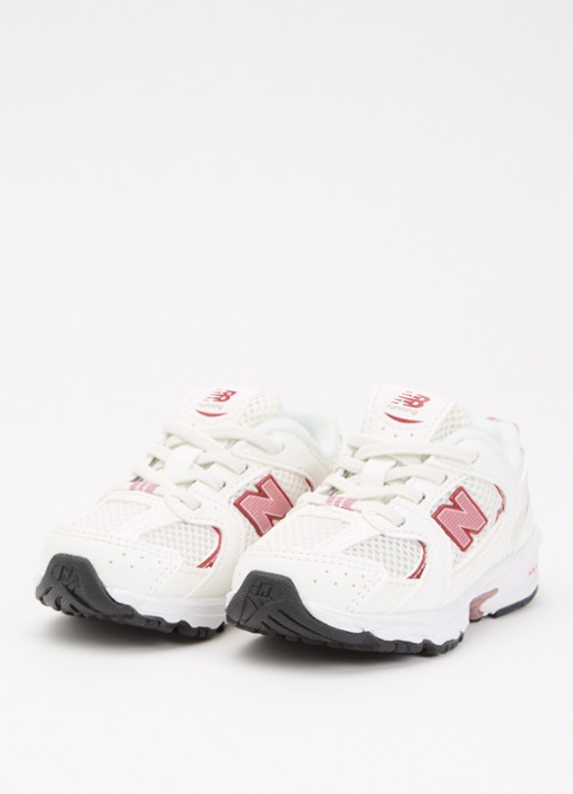 New Balance 530 sneaker met mesh details - voorkant 4 wit