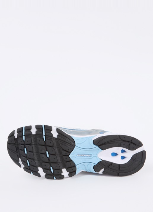 New Balance 530 sneaker van mesh met leren details - detail 5 lichtblauw