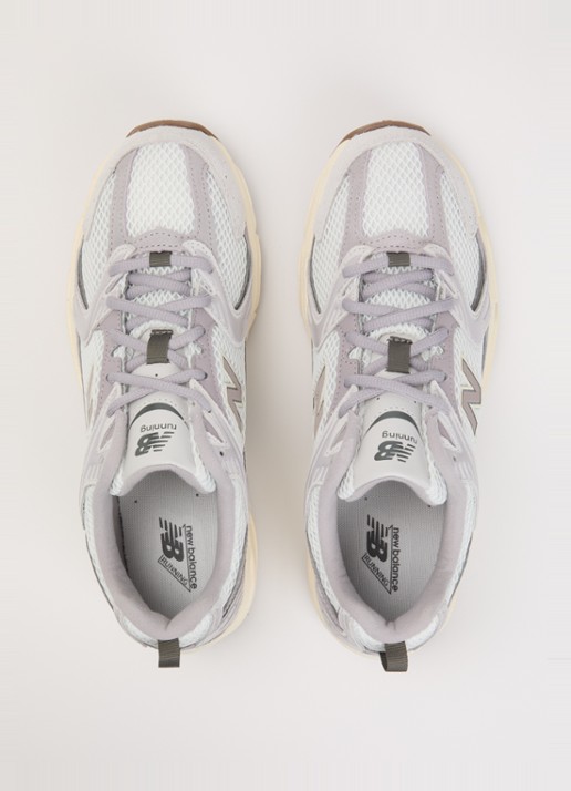 New Balance 530 sneaker van mesh met logo - detail 2 lila