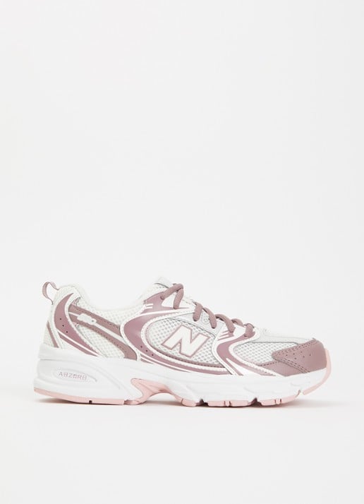New Balance 530 sneaker van mesh met logo - voorkant 3 roze