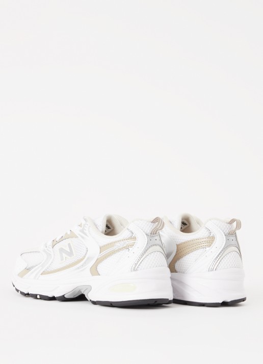 New Balance 530 sneaker van met mesh details - achterkant wit