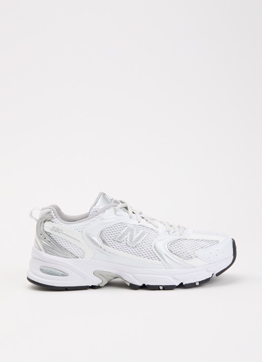 New Balance 530 sportschoen met mesh details  - voorkant 9 wit
