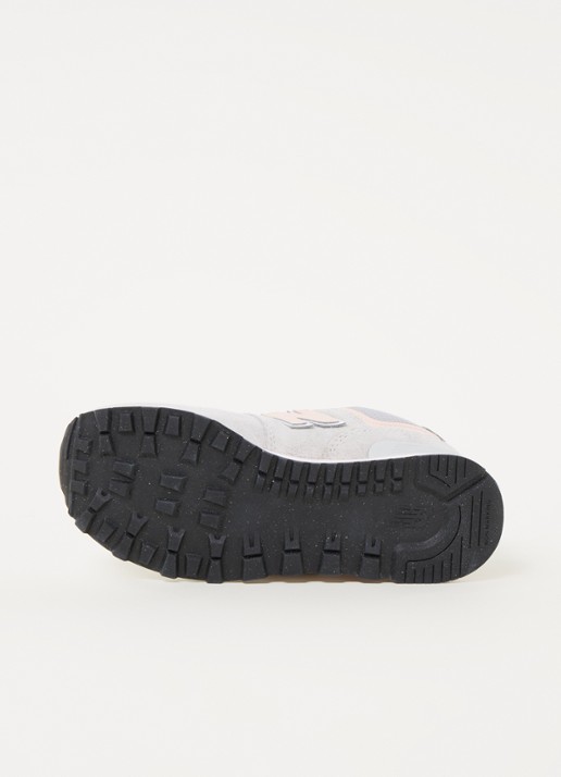 New Balance 574 sneaker met suède details - detail 4 lichtgrijs