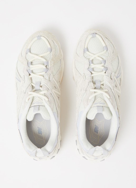 New Balance 610 sneaker met nubuck details - detail 5 gebroken wit