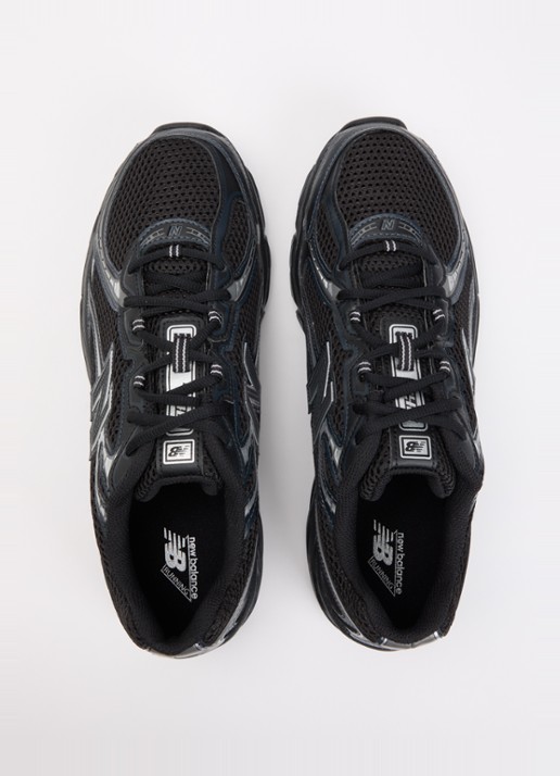 New Balance 740 sneaker met details van mesh met logo  - detail 3 zwart