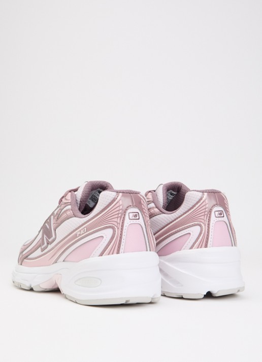 New Balance 740 sneaker met logo en details van mesh - achterkant 5 roze