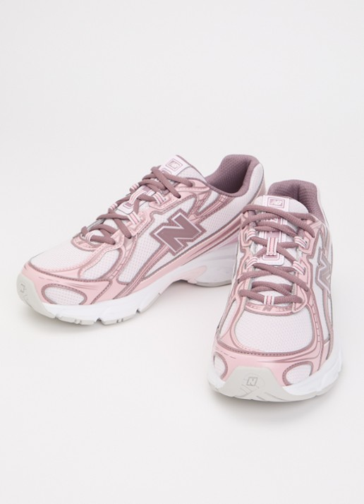 New Balance 740 sneaker met logo en details van mesh - detail 2 roze